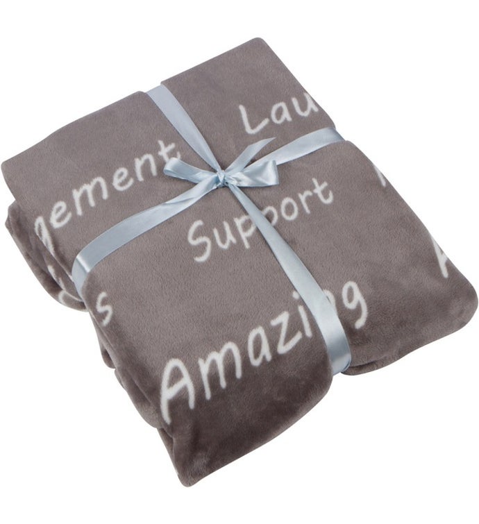 Overcomer Letterboard Healing Compassion Blanket, Get Well Soon Gifts